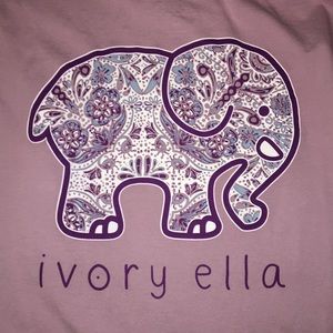 Ivory Ella light purple Long sleeve T-shirt